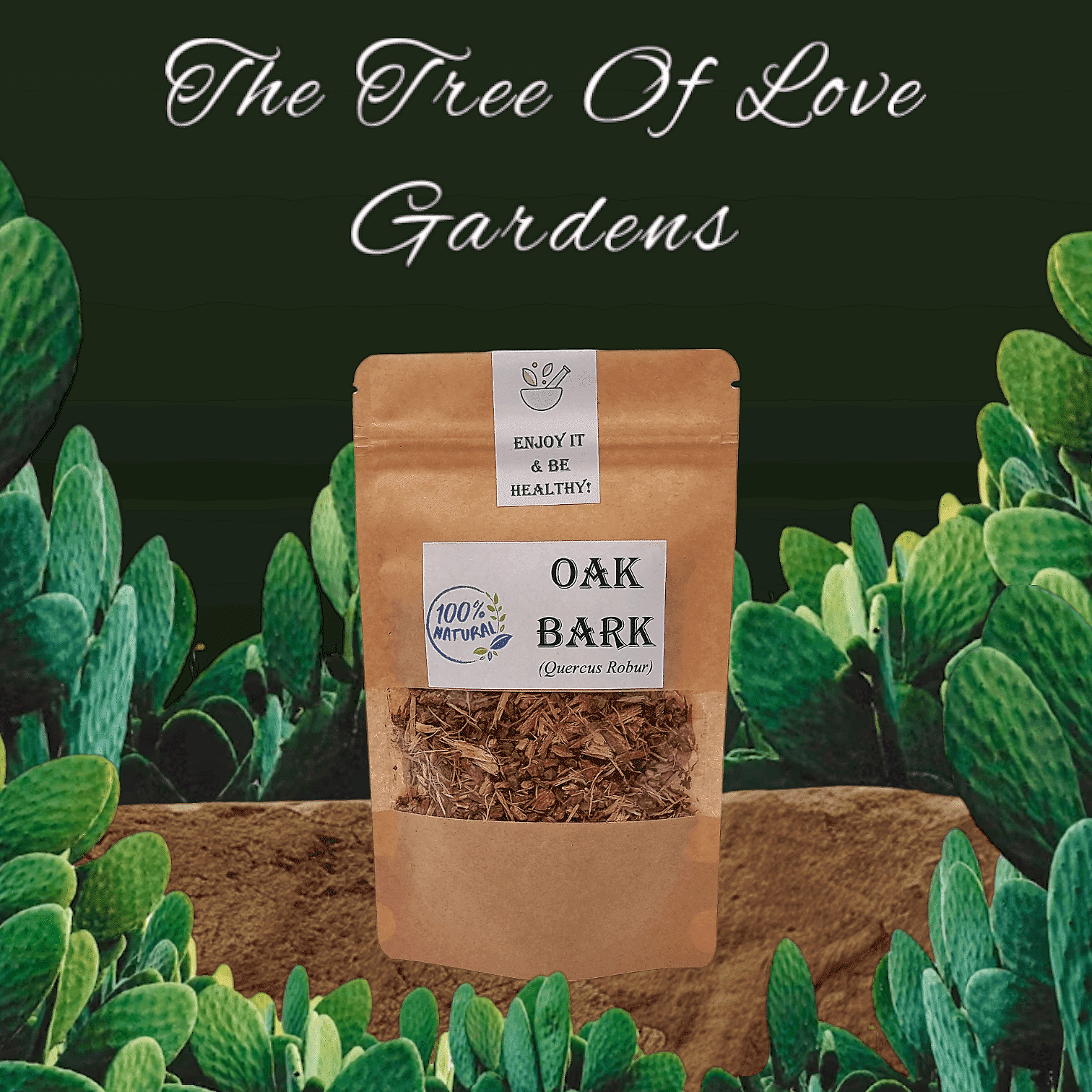 Oak Bark | Wildcrafted Organic  |  Quercus Robur