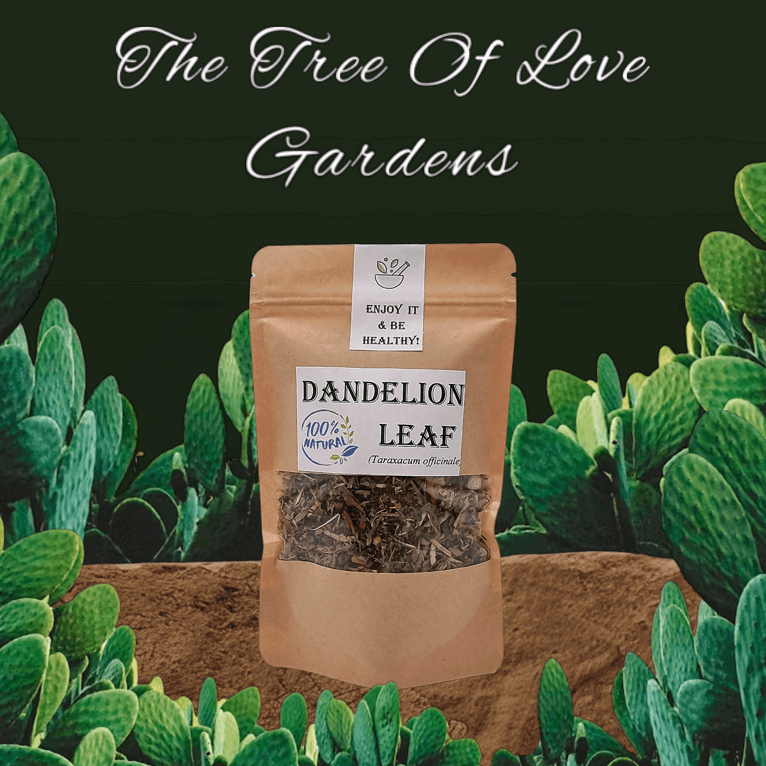 Dandelion Leaf Tea  | Taraxacum officinale | Wildcrafted Organic