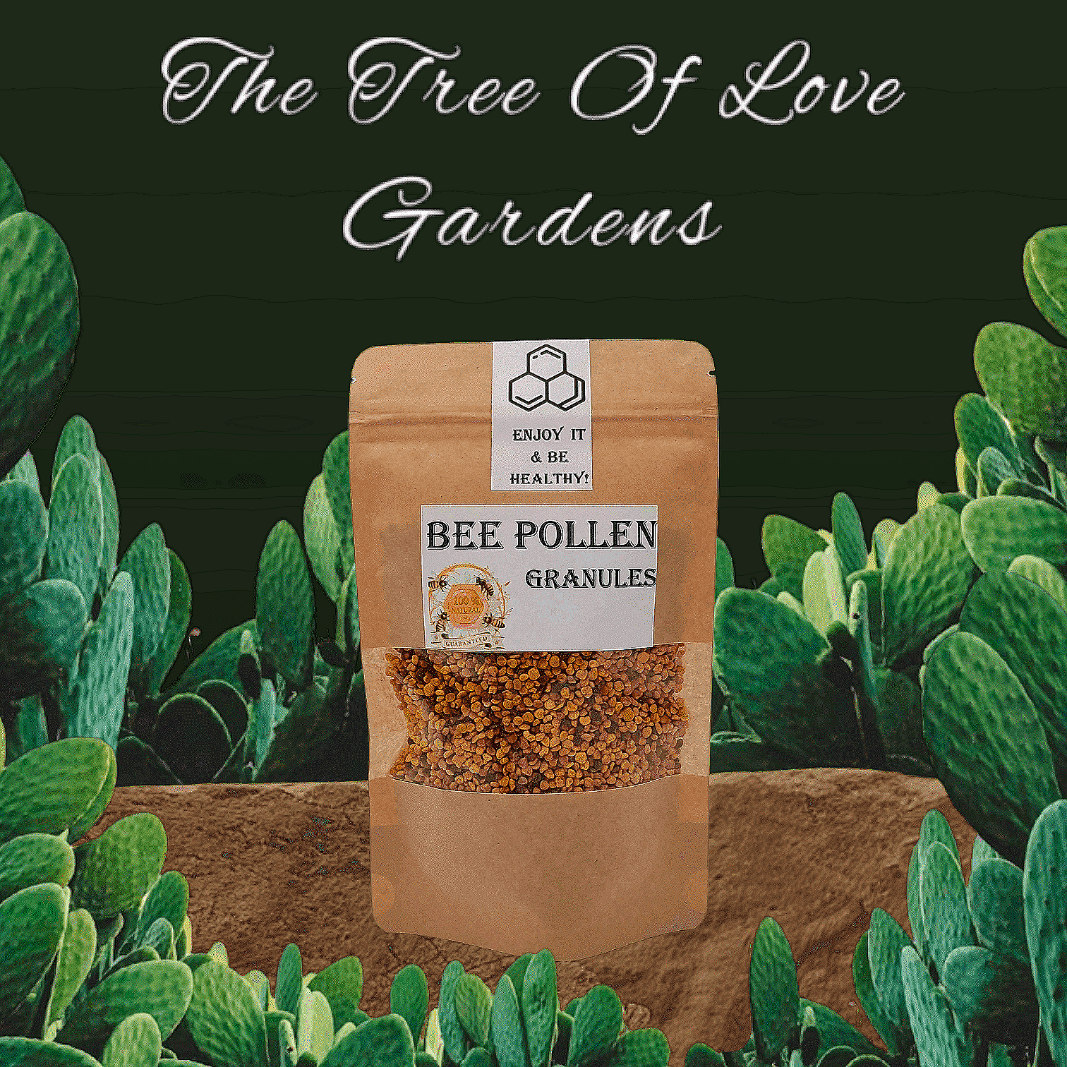 Organic Raw Bee Pollen Granules