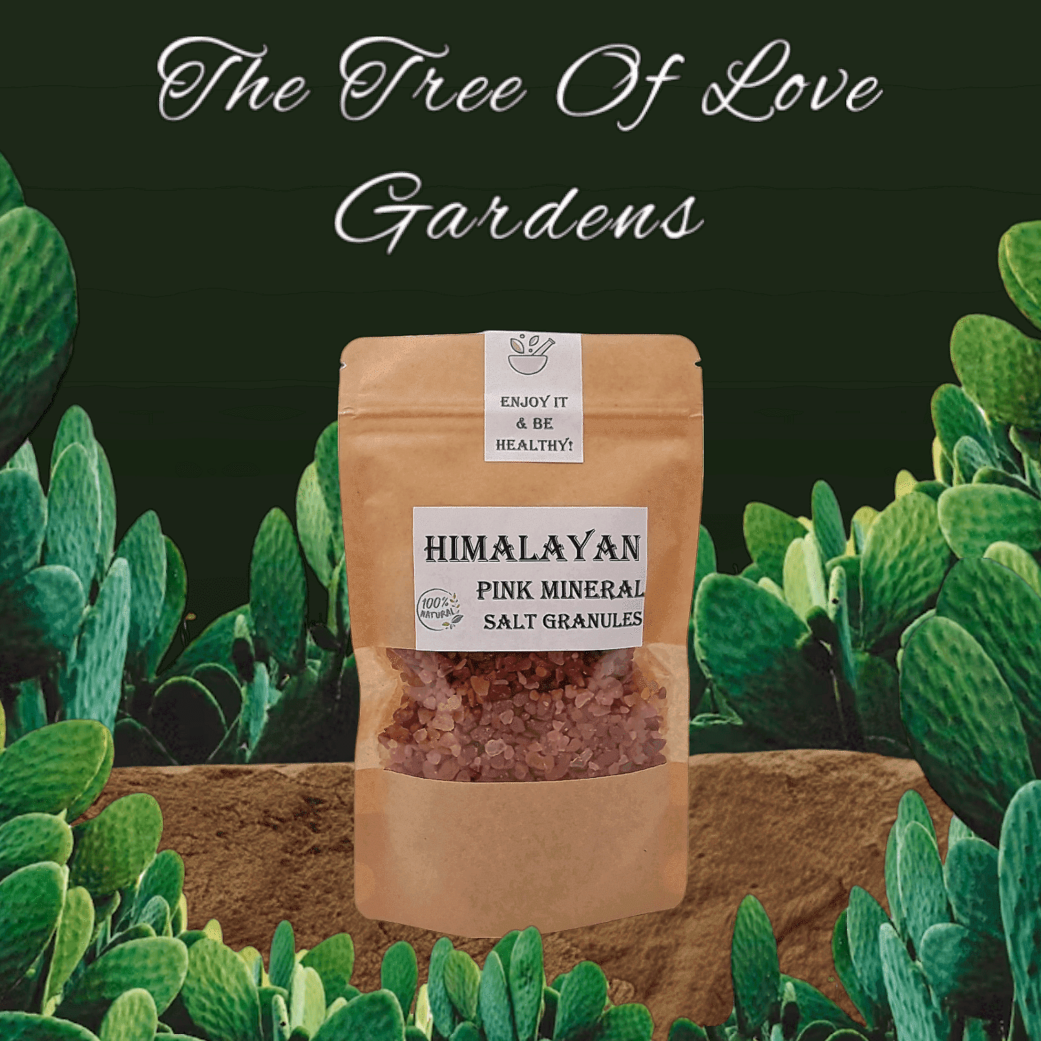 Himalayan Pink Mineral Salt | Fine Grind or Granules