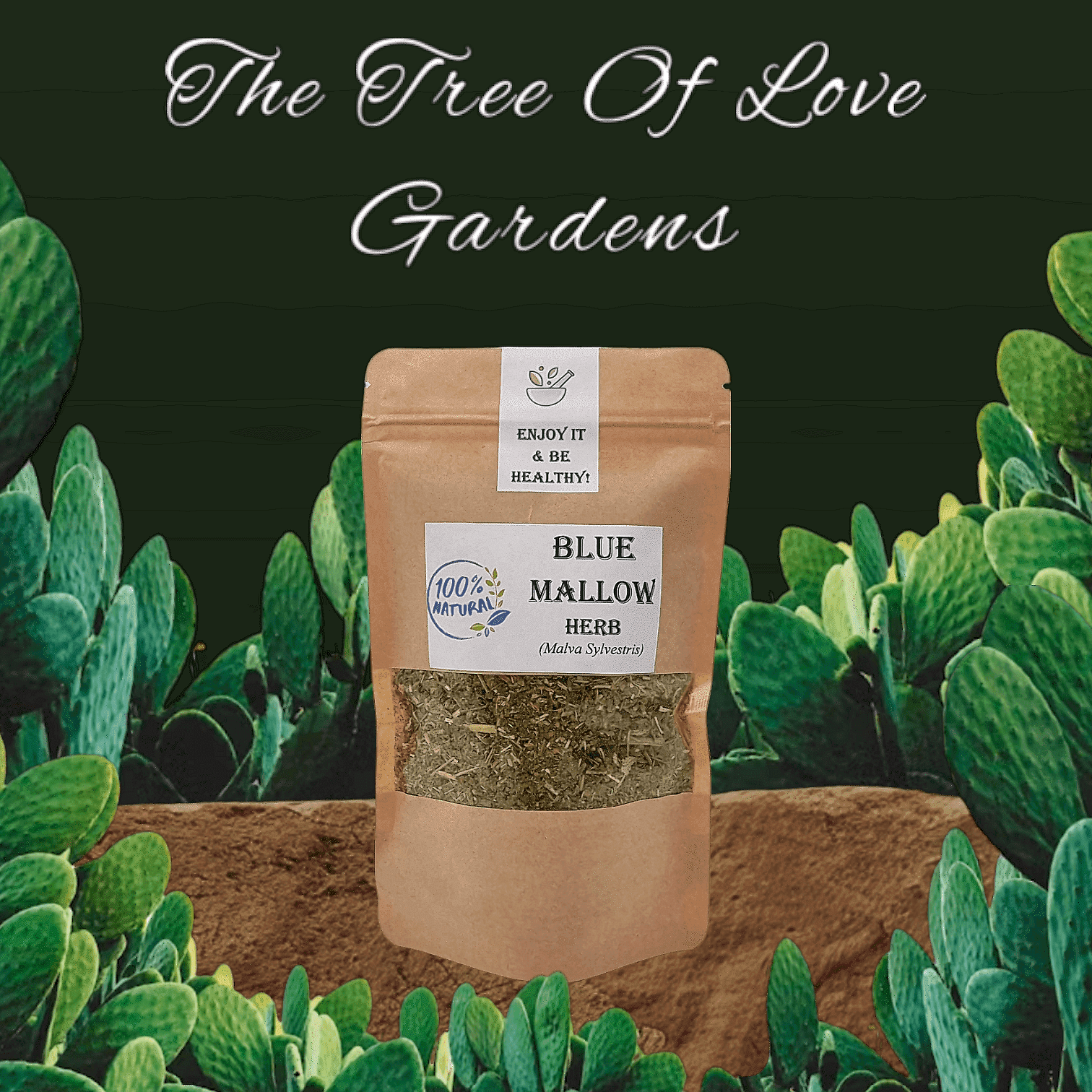 Blue Mallow Herb | Organic | Tea | Malva Sylvestris