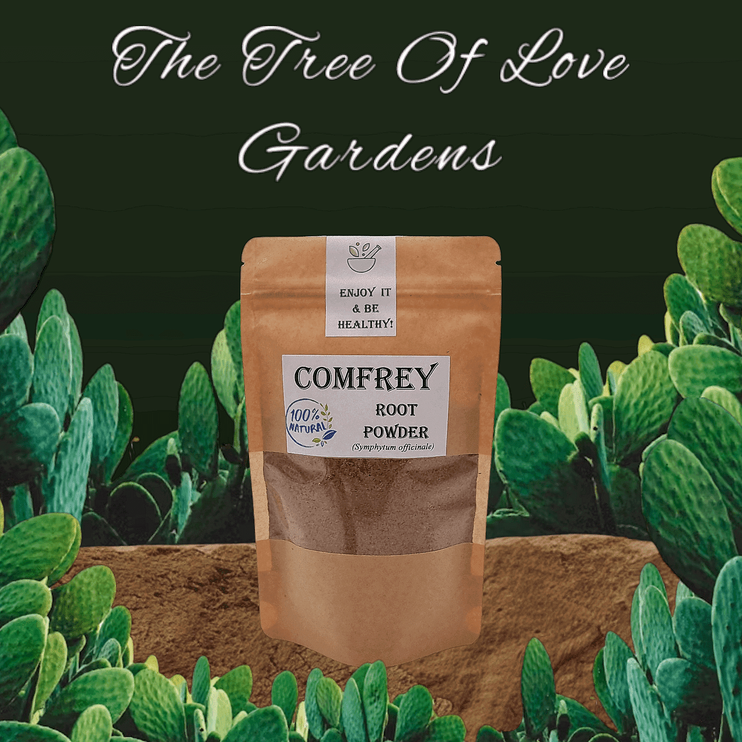 Comfrey Root Powder | Symphytum officinale