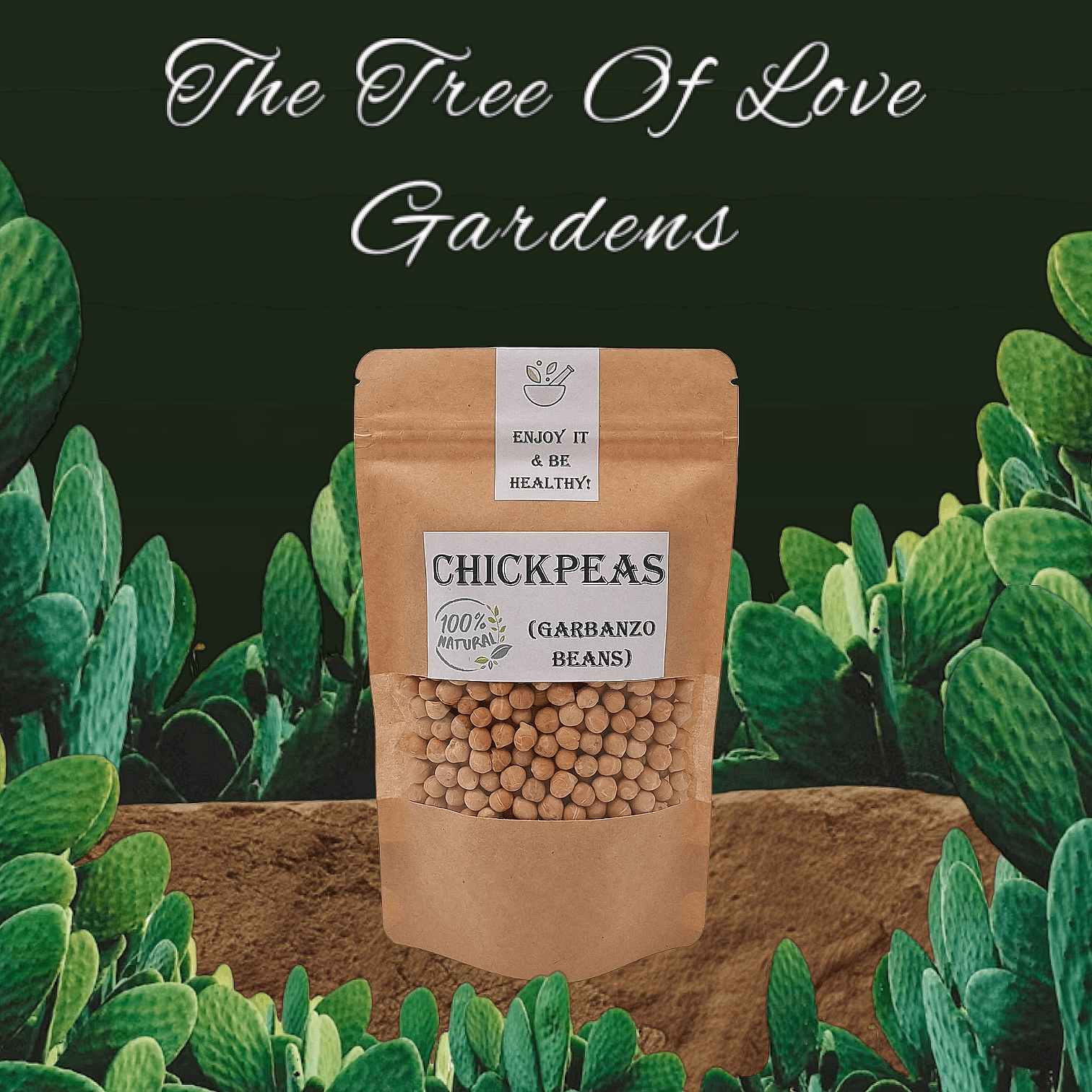 Organic Garbanzo Bean Seeds - Heirloom Seeds, Chickpea Seeds, Bush Bean, Microgreens, Sprouting Seeds, Hummus