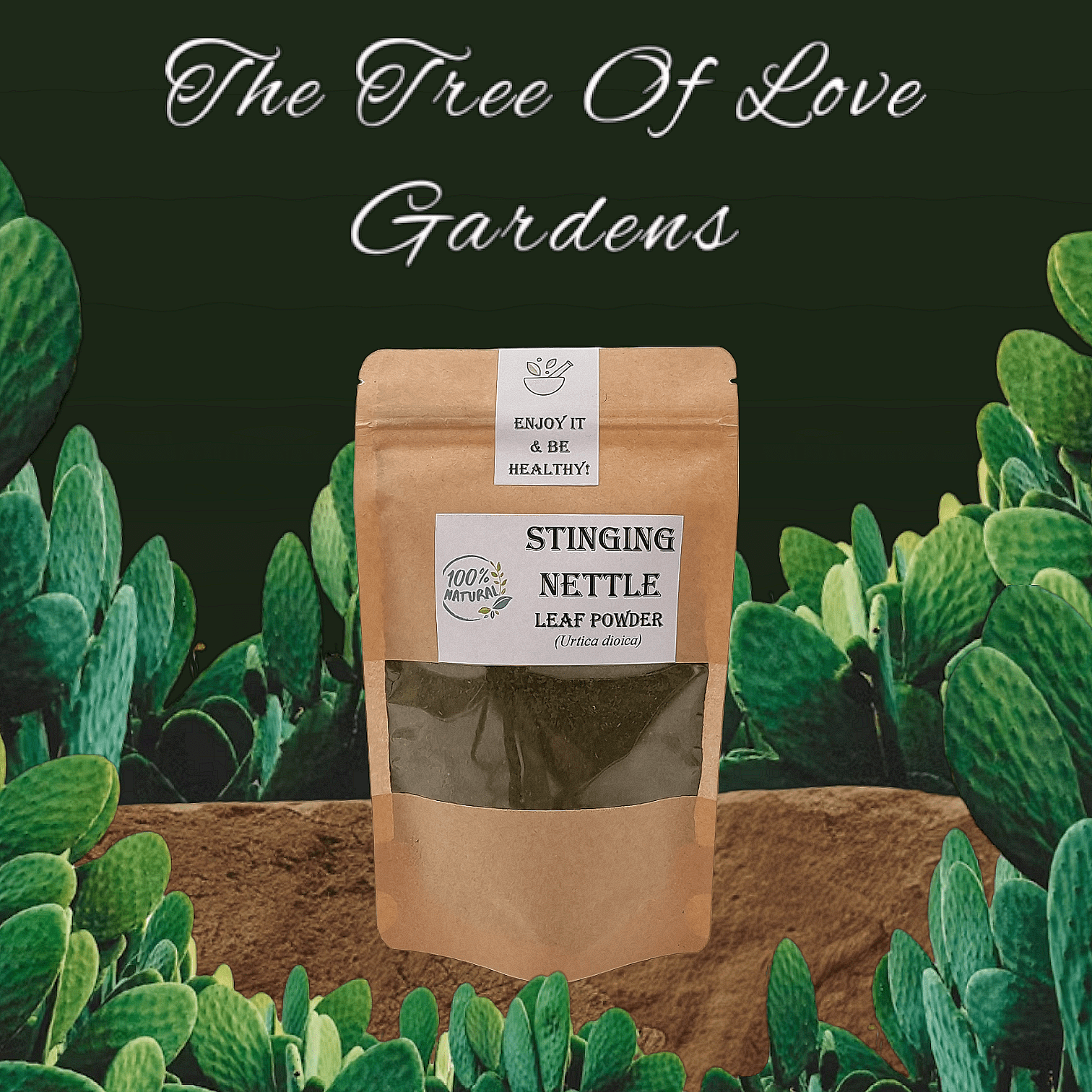 Stinging Nettle Leaf  Powder | Wildcrafted Organic  | Urtica dioica