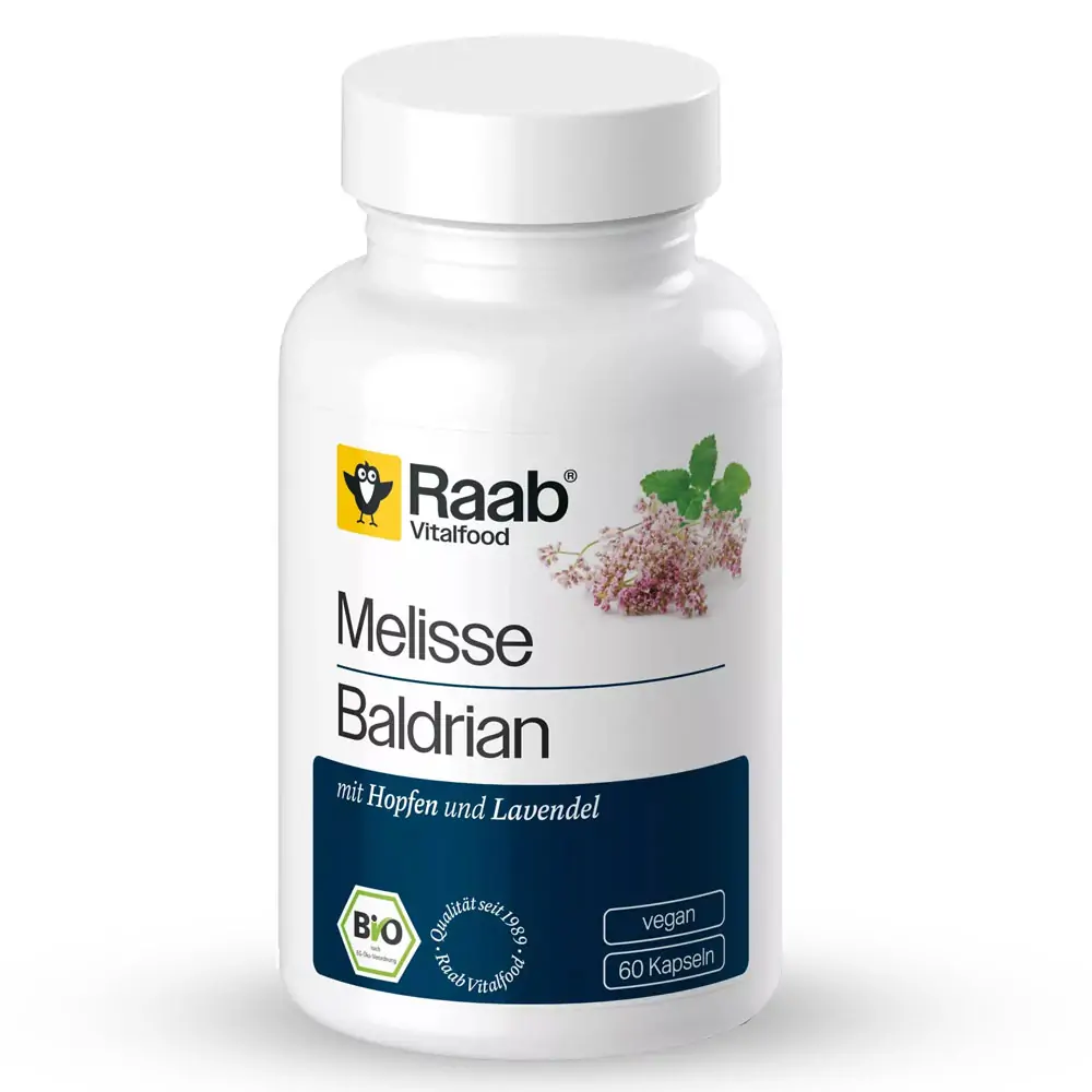 Маточина и валериан био / Raab Vitalfood 90 капсули