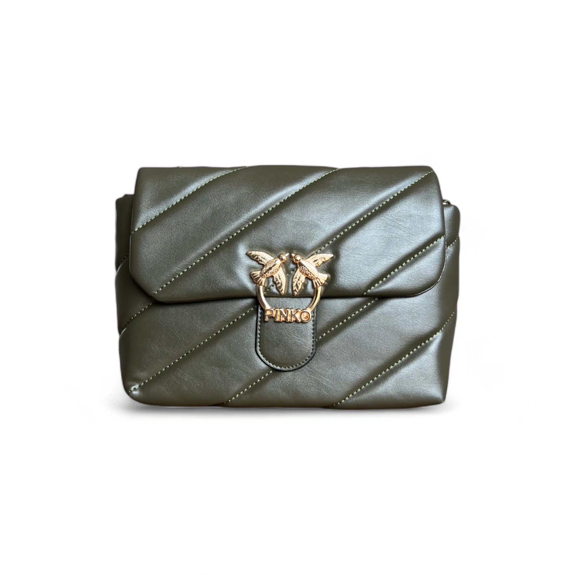 Pinko - Olive Green Soft Bag