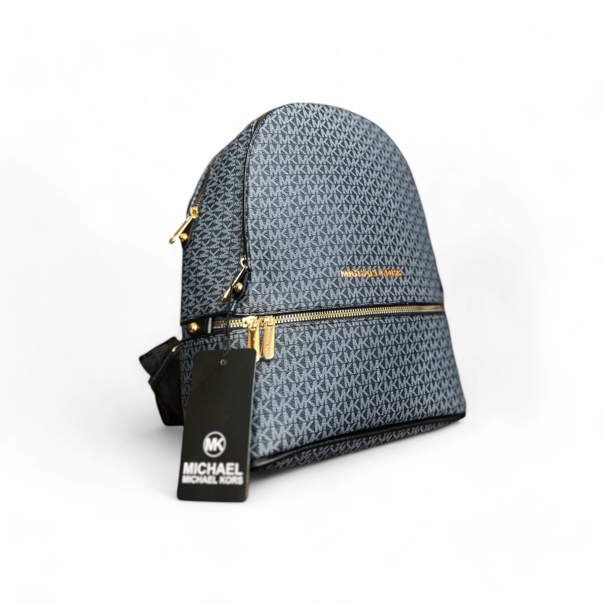 Michael Kors - MK Pattern Backpack - Blue