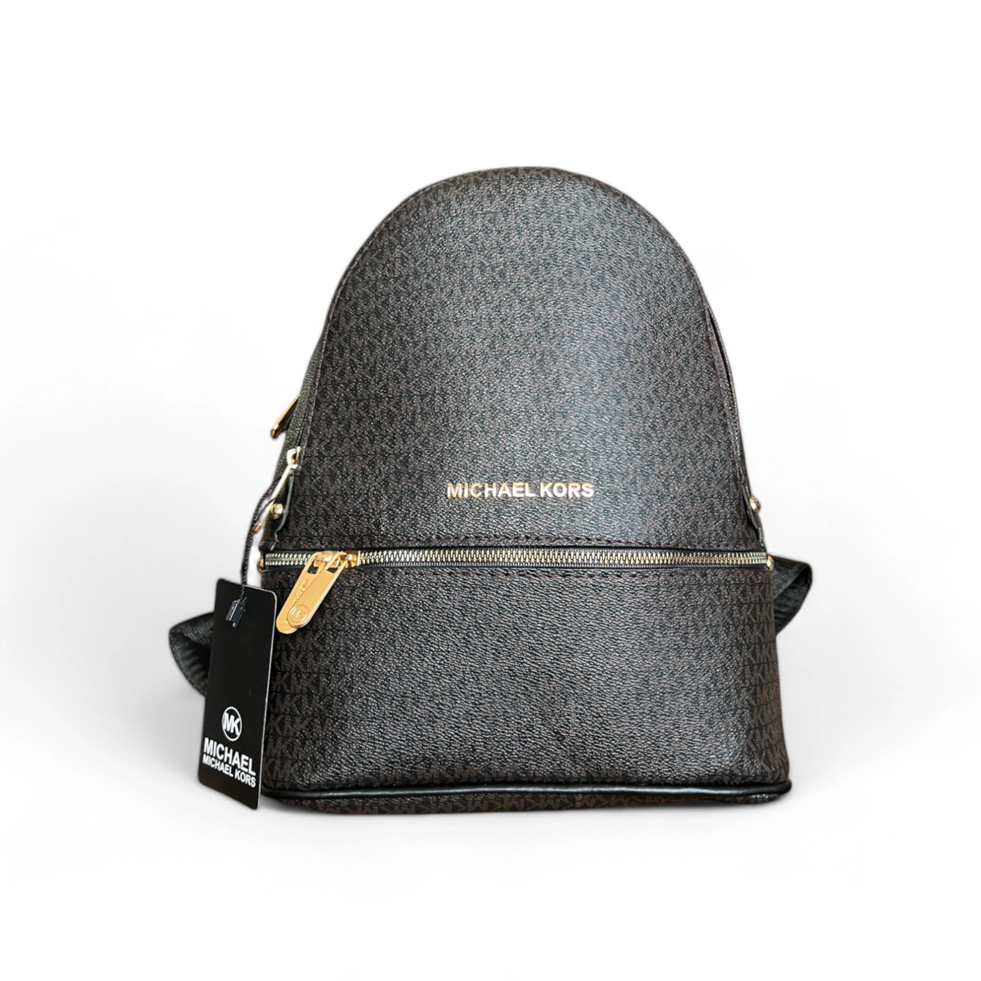 Michael Kors - MK Pattern Backpack - Brown