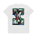 Off-White - Abstract Logo T-Shirt - White