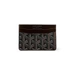 Goyard Pattern Cardholder - Dark Brown