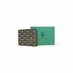 Goyard Pattern Wallet - Gray