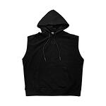 44 Label Group - Flame Sleeveless Hoodie - Black