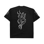 Balenciaga - Gothic Sanskrit Flame Logo T-Shirt - Black