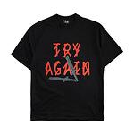 44 Label Group - Try Again T-Shirt - Black