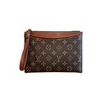 Louis Vuitton - LV Pattern Clutch - Brown