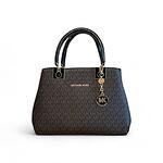 Michael Kors - MK Pattern Large Bag - Brown