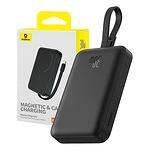 Powerbank Baseus Magnetic Mini 10000mAh, USB-C 30W MagSafe (черен)