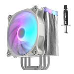 CPU активно охлаждане Darkflash Darkair LED (радиатор + вентилатор 120x120) бял