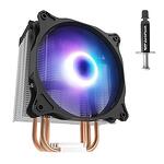 CPU активно охлаждане Darkflash Darkair LED (охладител + вентилатор 120x120) черен