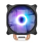 CPU активно охлаждане Darkflash Darkair LED (охладител + вентилатор 120x120) черен