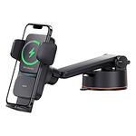 Baseus Wisdom Wireless Charging Cockpit Electric Car Phone Holder Qi (черен)