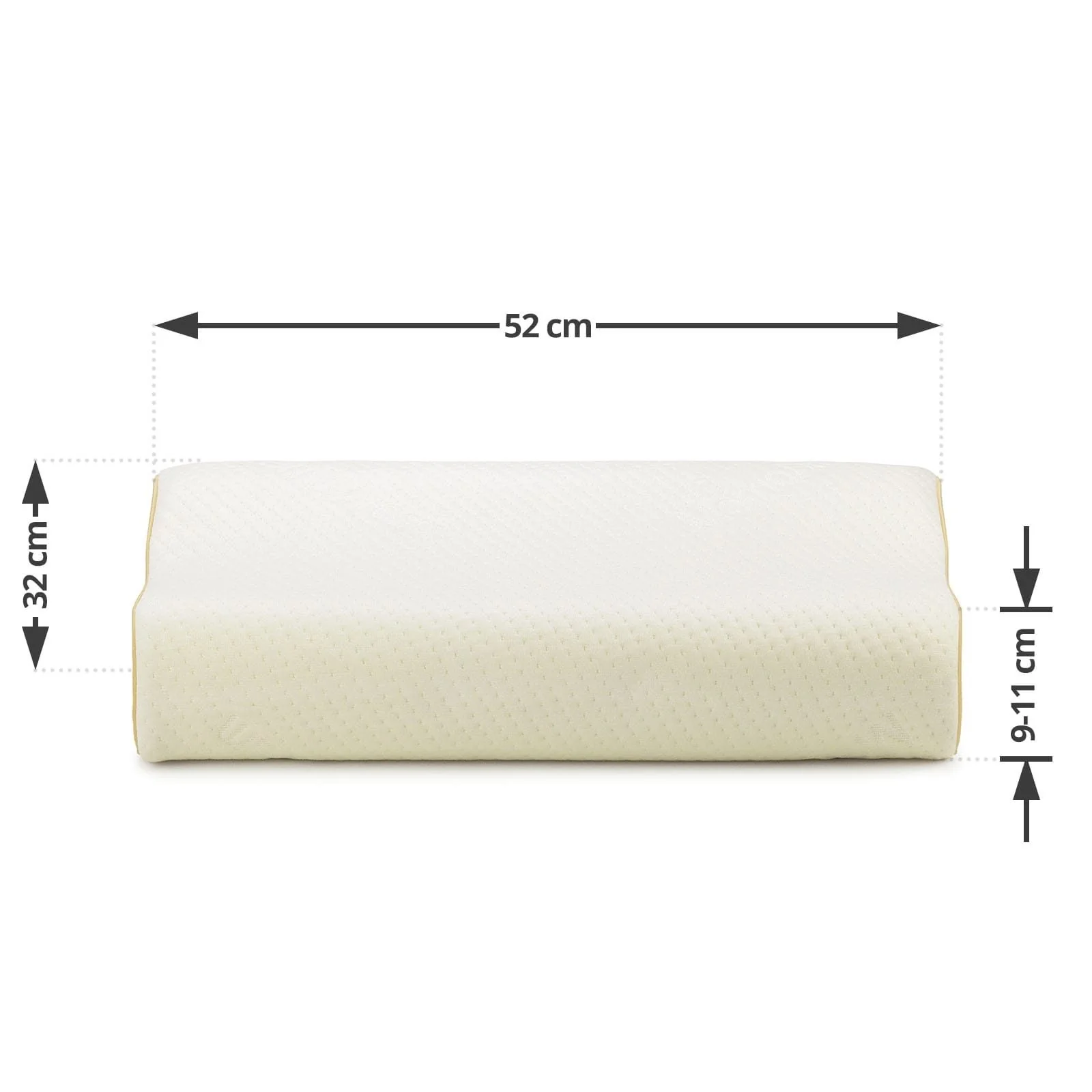 Анатомична възглавница от мемори пяна Vitapur MemoDream