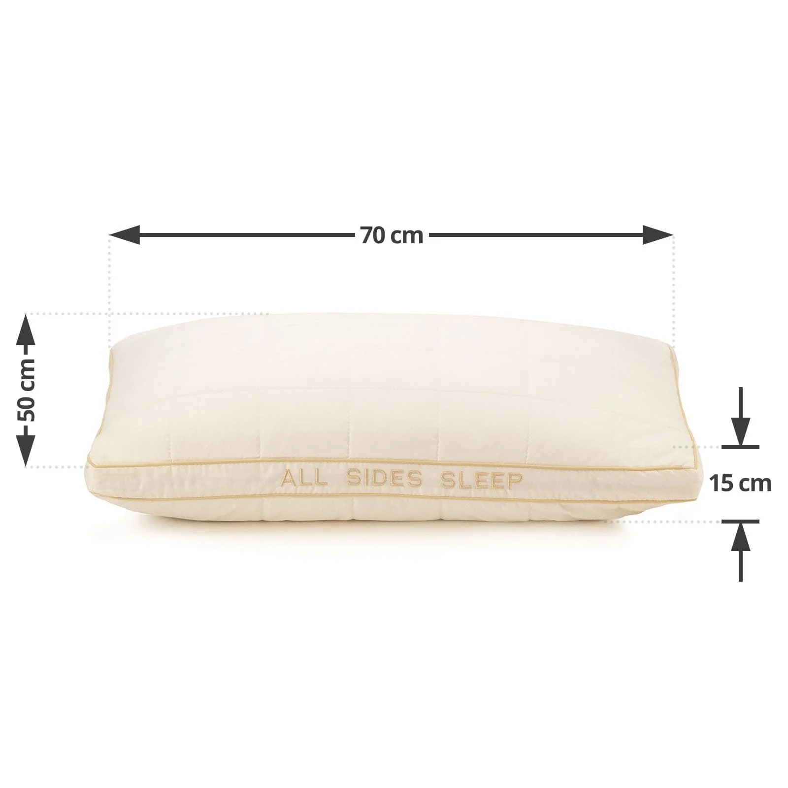 Възглавница с бамбукови влакна Vitapur All Sides Sleep