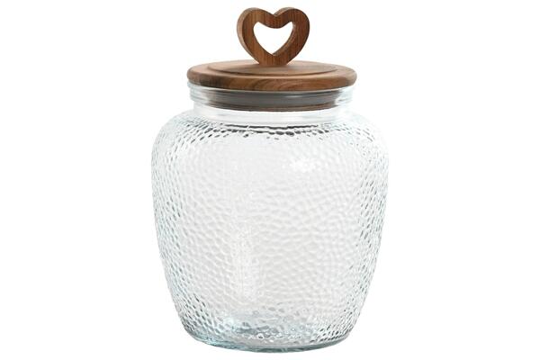 Буркан за съхранение 1,8л, акация и стъкло Буркан за съхранение 1,8л, акация и стъкло