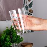 Комплект стъклени чаши за вода 325мл, 6 броя