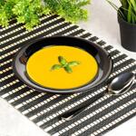 Комплект дълбоки чинии за хранене Ø21.5см, 6 броя, черни