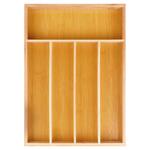 Органайзер за прибори от бамбук, 25x35 см