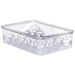 Пластмасова кутия за яйца, 24 отделения