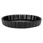 Керамична форма за тарт 24.5см, черна