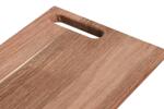 Правоъгълна дъска за рязане от акация 28х18х1,5см