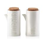 Комплект бутилки за олио и оцет Mondex, 2х200мл, бял