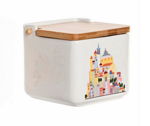 Буркан за съхранение Little House 750мл, доломит и бамбук