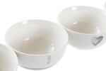 Комплект порцеланови купи за хранене, 4 броя