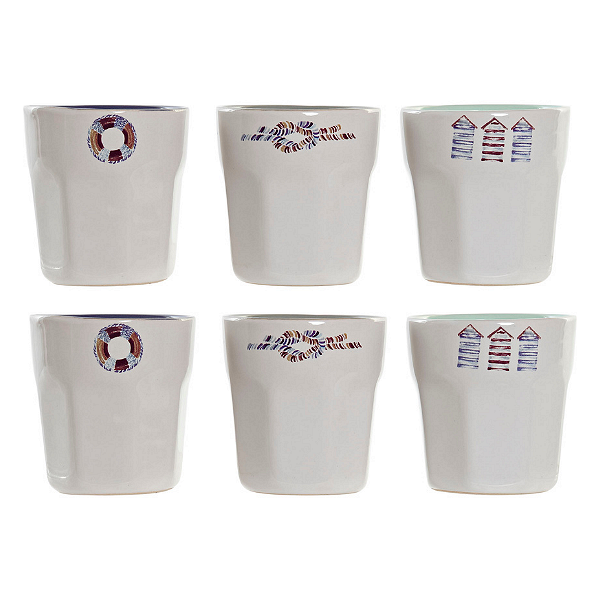 Комплект чаши за кафе 90мл, 6 броя, 20х14,6х6см