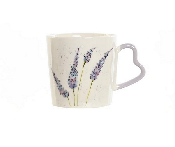 Порцеланова чаша за чай с цветя 400мл, 11х9,5х9,5см