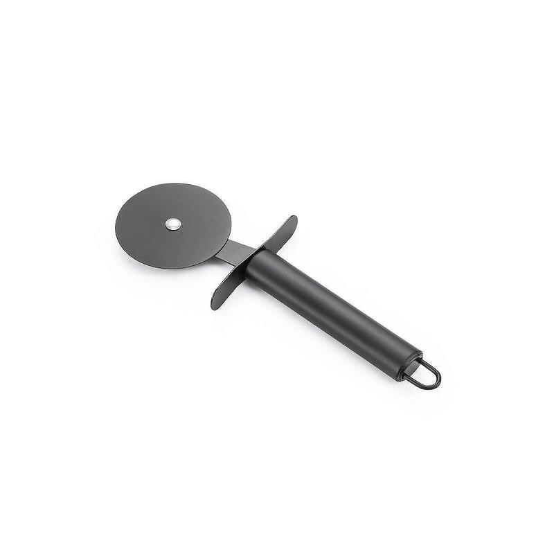 Нож за пица от неръждаема стомана Mondex, черен, 6.5х20см