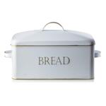 Метална кутия за хляб с дръжки Mondex SANDY VINTAGE,бяла