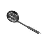 Решетъчна лъжица за готвене Mondex, черна, 11x34см