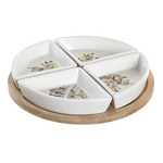 Комплект за сервиране от 5 части Little House, каменин