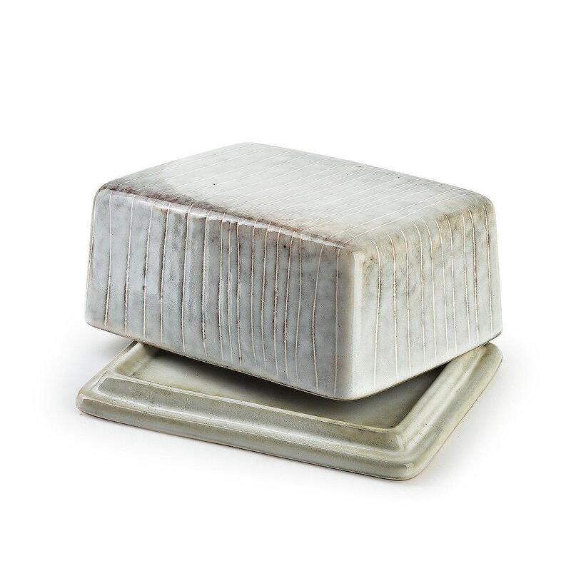 Керамична кутия за масло Mondex, 13х9х7см