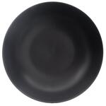 Керамична дълбока чиния за хранене, Ø20.5 см, 800 мл, черна