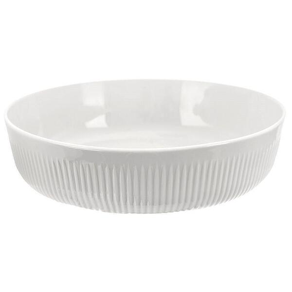 Кръгла порцеланова тава за печене 4л, 29x29x8см, бяла Кръгла порцеланова тава за печене 4л, 29x29x8см, бяла