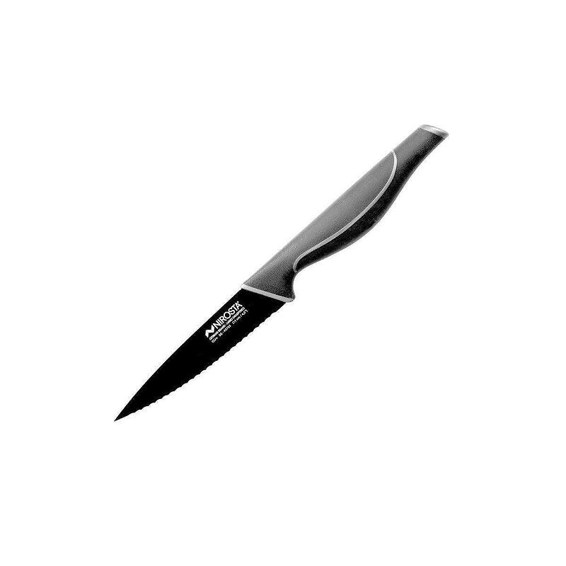 Назъбен нож Nirosta Black Edition 24см