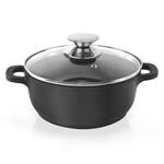 Тенджера за готвене ORION GRANDE, 20 см, 2.3л, черна