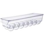 Пластмасова кутия за яйца за хладилник, 14 отделения