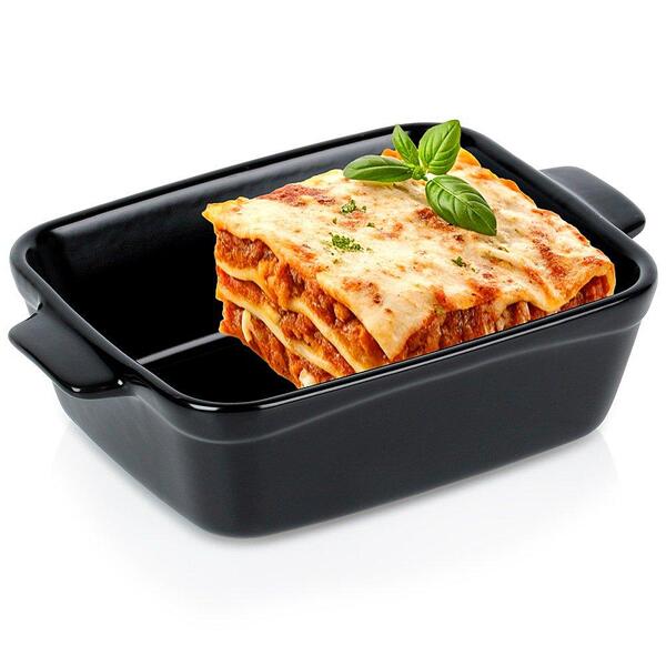 Керамична тава за печене 350мл, черна Керамична тава за печене 350мл, черна